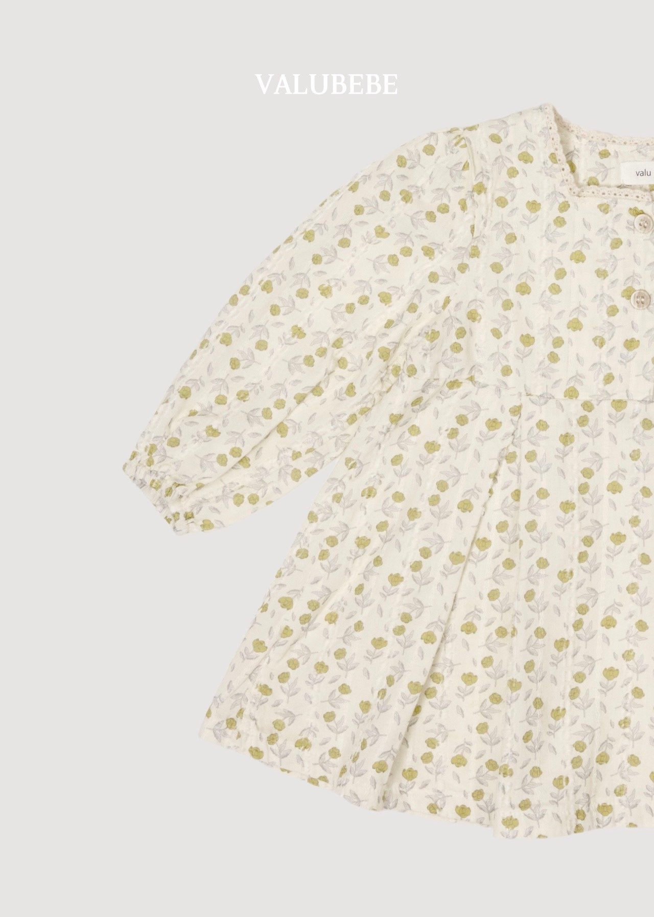 ［valubebe］Flower square one-piece