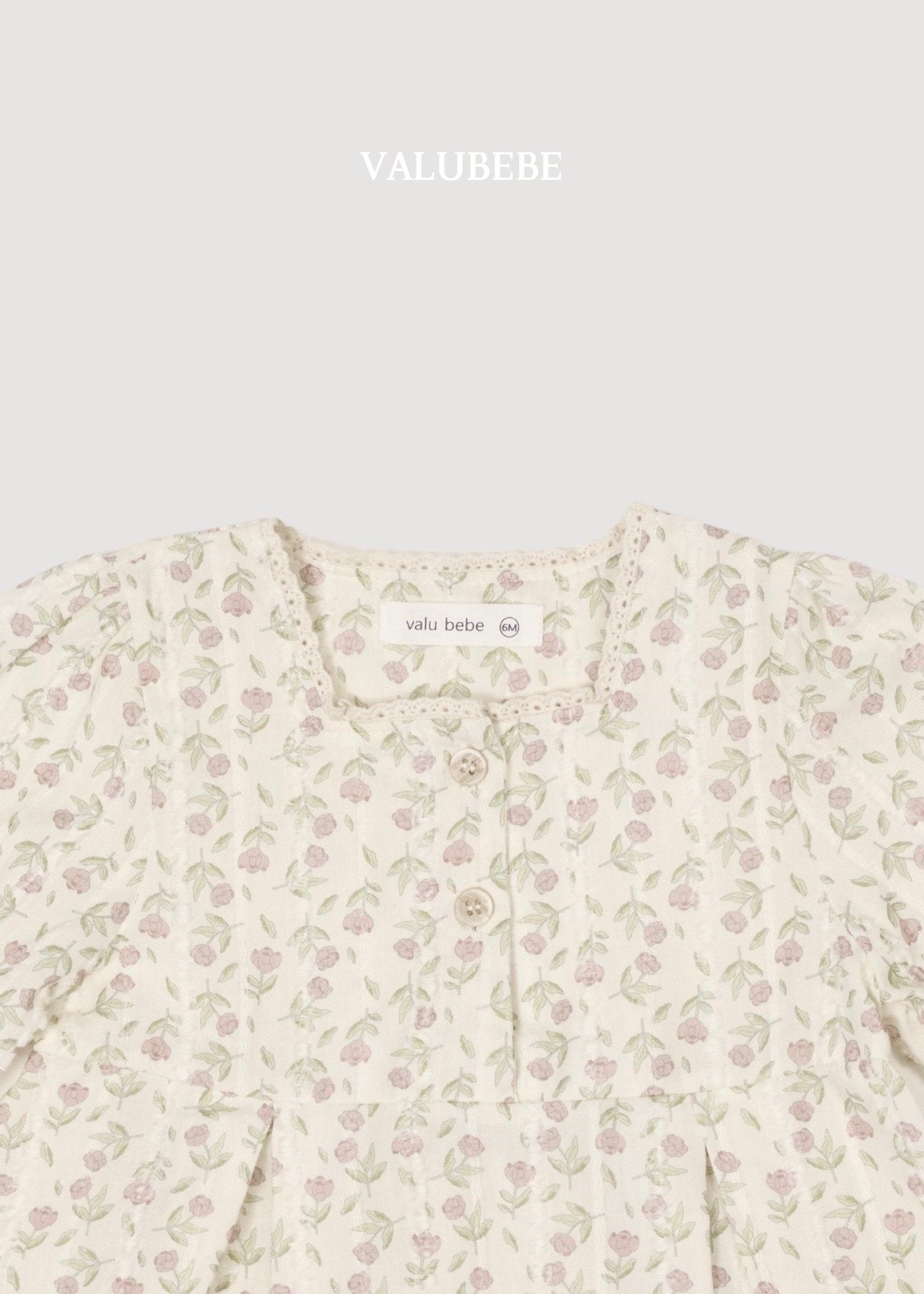 ［valubebe］Flower square one-piece