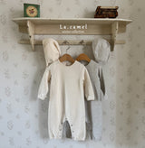 ［La.camel］Cottage eyelet suit