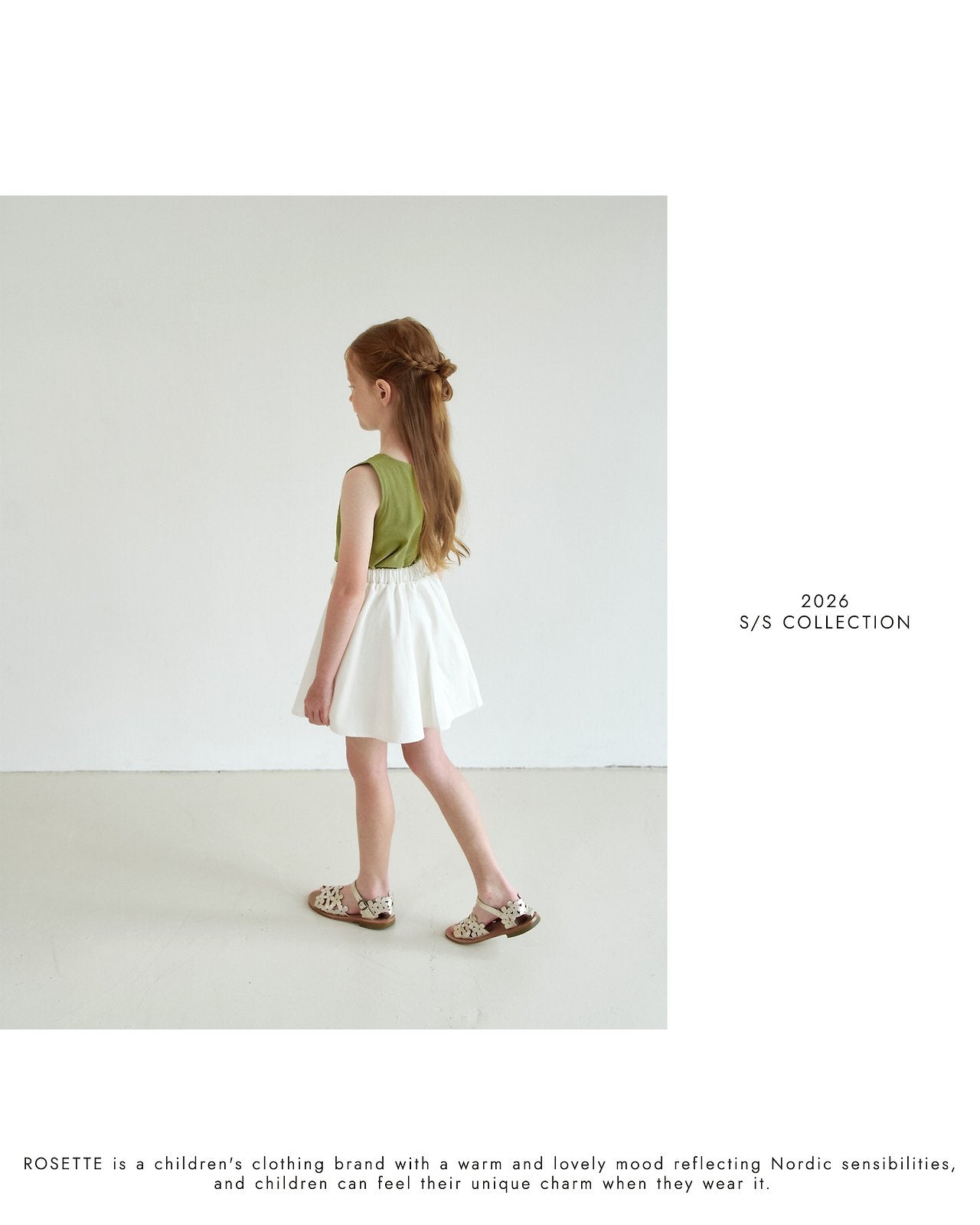 ［ROSETTE］Cony sleeveless tops