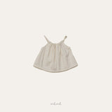 ［melmel］Cozy stripe camisole blouse