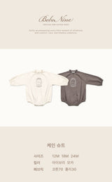 ［bebenine］Cain Pony Rompers