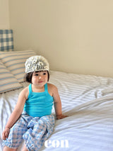 ［con］Soft flower knit beanie