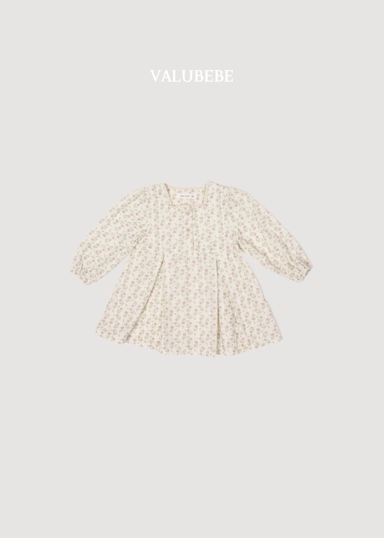 ［valubebe］Flower square one-piece