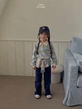 ［LINDO］Flare denim pants
