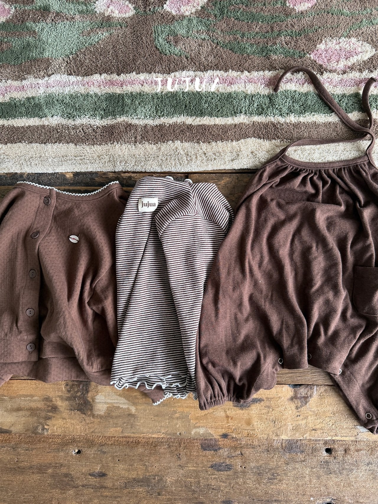 ［jujua］Pocket camisole suit