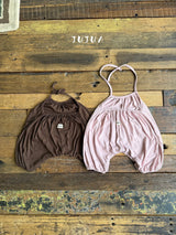 ［jujua］Pocket camisole suit