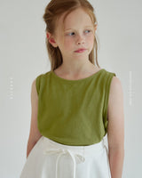 ［ROSETTE］Cony sleeveless tops
