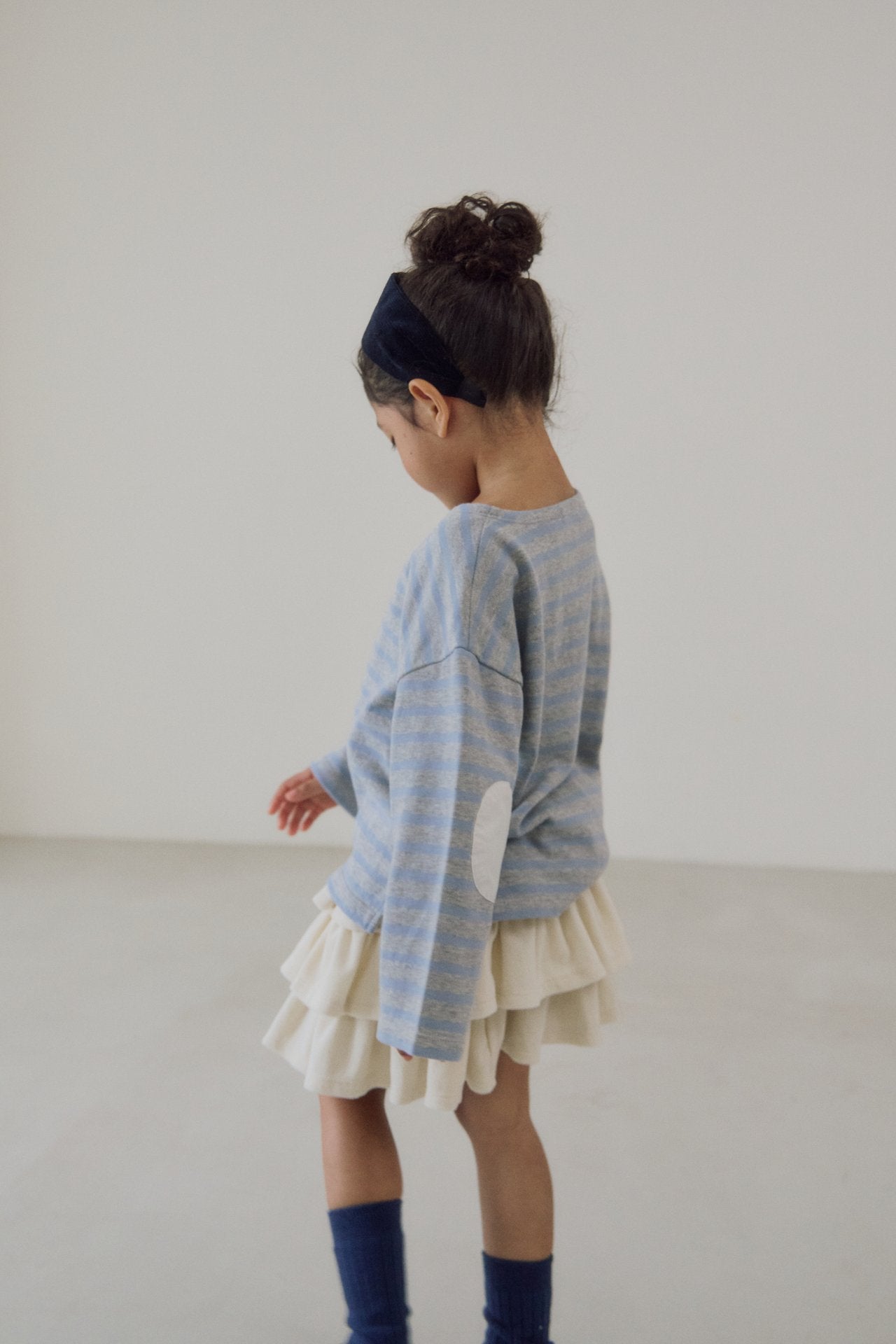 [soye] Paul stripe patch tee