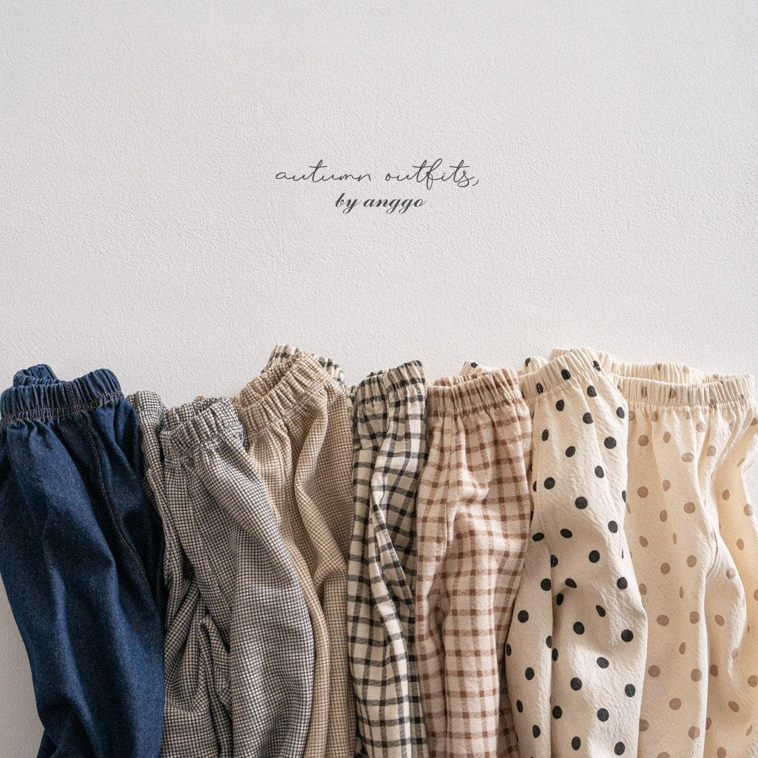 ［anggo］Autumn pie pants