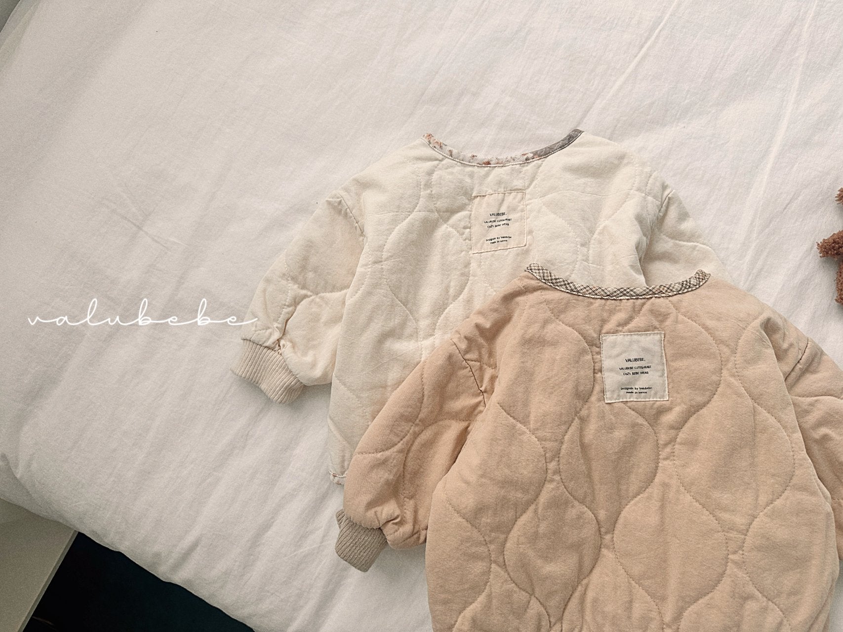 ［valubebe］Point quilting jacket (baby & kids)