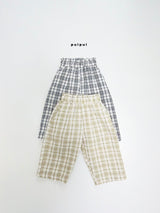 ［puipui］Brody check pants
