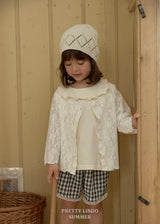 ［LINDO］Frill sleeveless tee