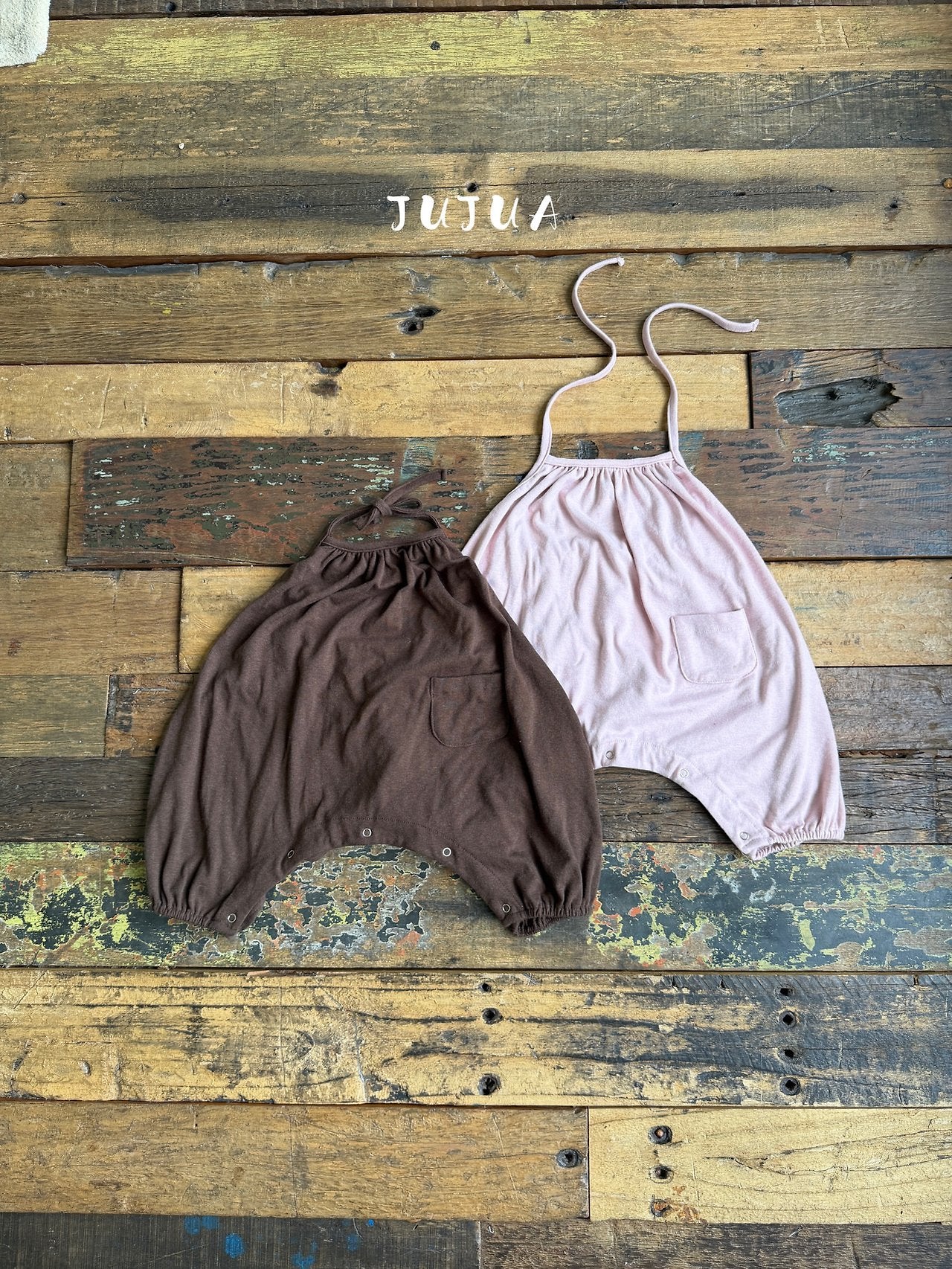 ［jujua］Pocket camisole suit