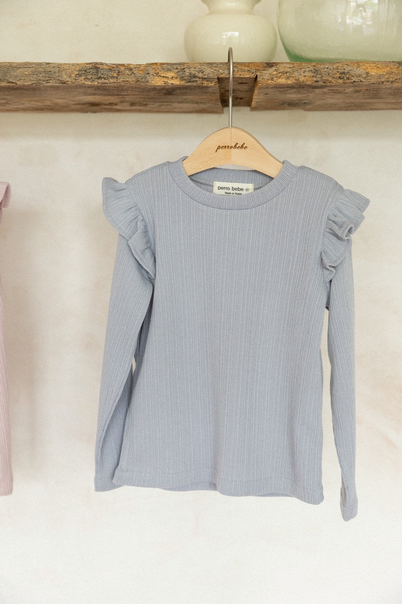 ［perrobebe］Heather wing tee