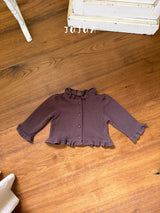 ［jujua］Knot frill jacket