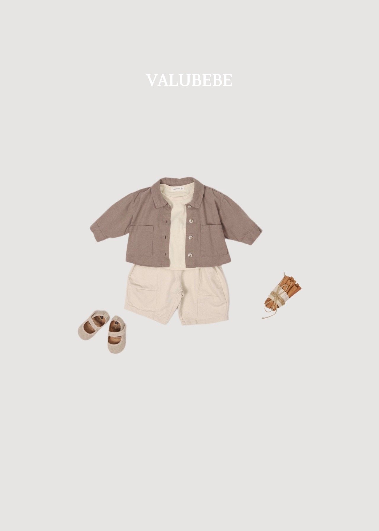 ［valubebe］Dember shirt jacket