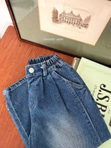 ［momo ann］Tuck denim pants