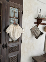 ［marron］Luna fur rompers