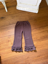 ［jujua］Knot frill pants