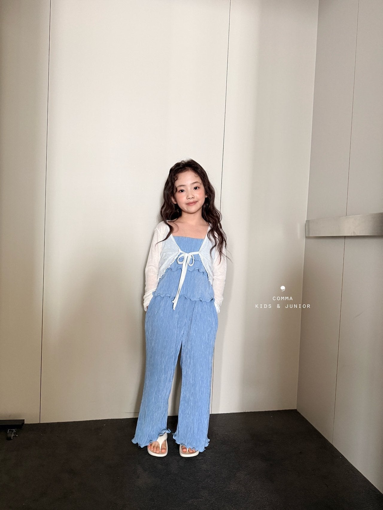 ［comma］Frill bolero cardigan