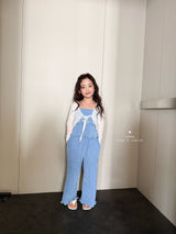 ［comma］Frill bolero cardigan