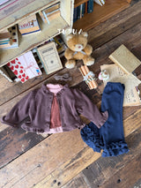 ［jujua］Knot frill jacket