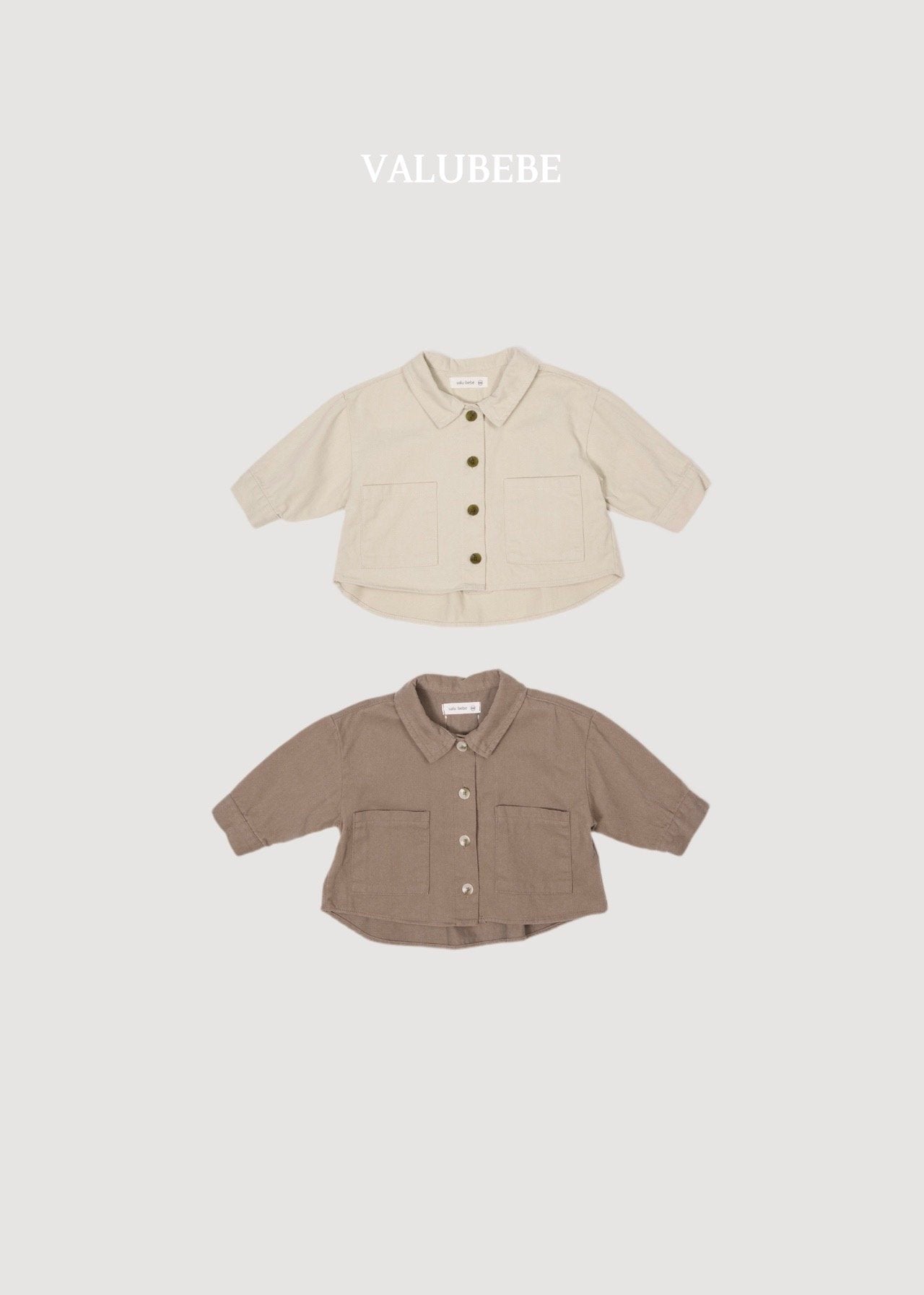 ［valubebe］Dember shirt jacket