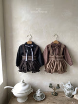 ［Mon petit bebe］Manou smoke rompers