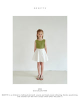 ［ROSETTE］Cony sleeveless tops