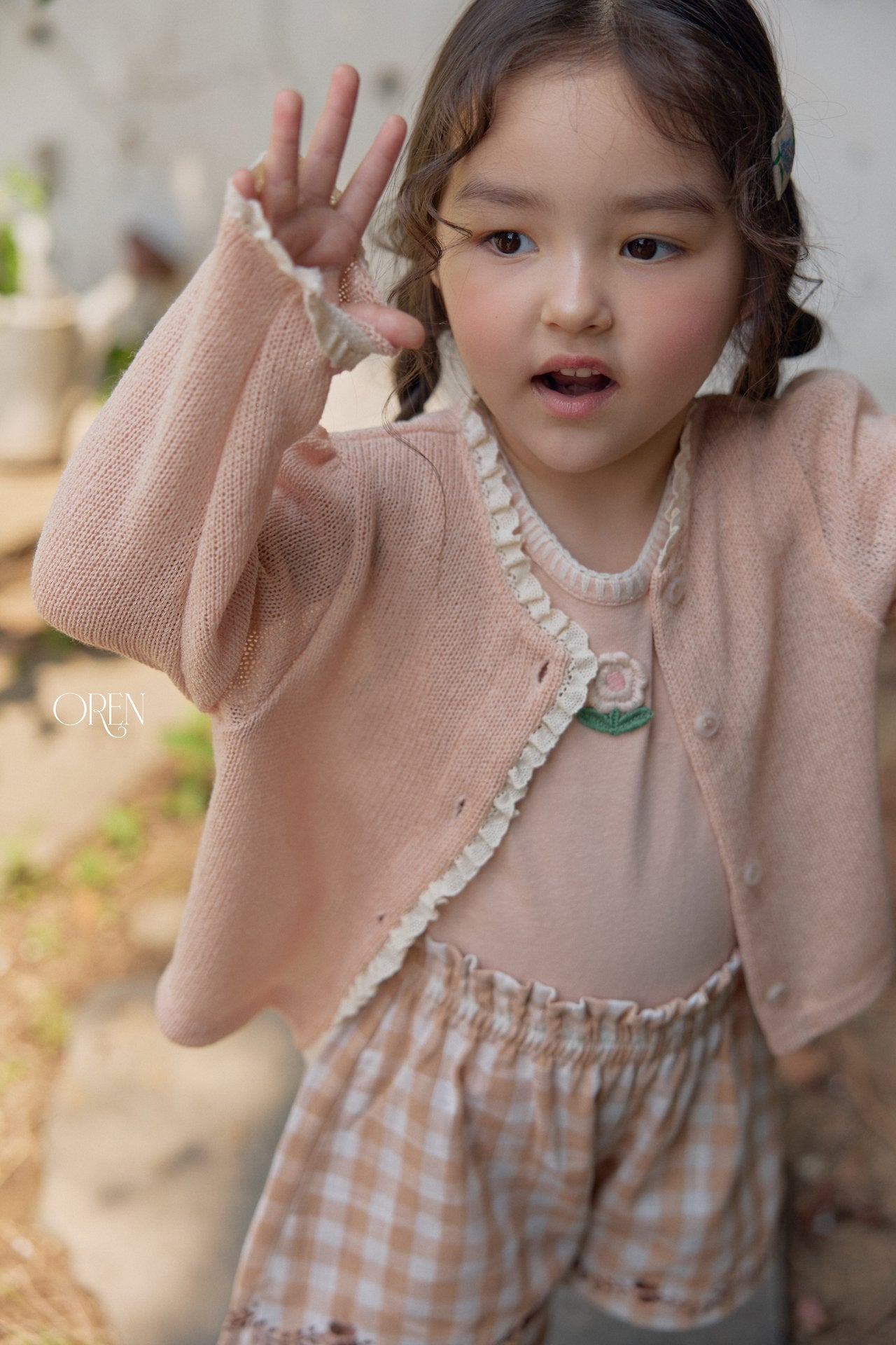 ［OREN］Cielo corn cardigan