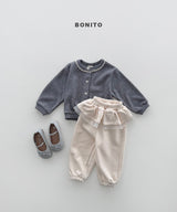 ［Bonito］Shasha frill jogger pants