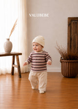 ［valubebe］Button plain chino pants