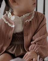 ［Mon petit bebe］Manou smoke rompers
