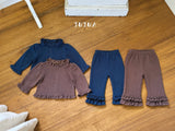 ［jujua］Knot frill jacket