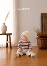 ［valubebe］Button plain chino pants