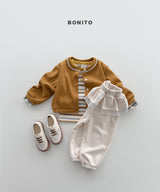 ［Bonito］Shasha frill jogger pants