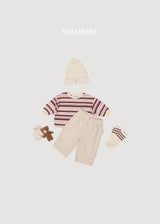 ［valubebe］Button plain chino pants