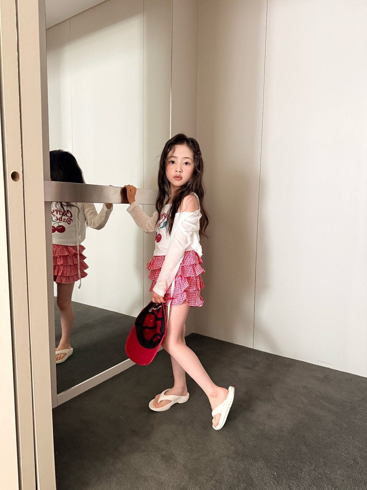 ［comma］Frill bolero cardigan