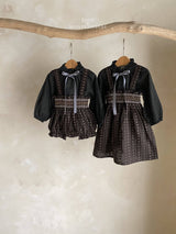 ［Mon petit bebe］Manou smoke rompers