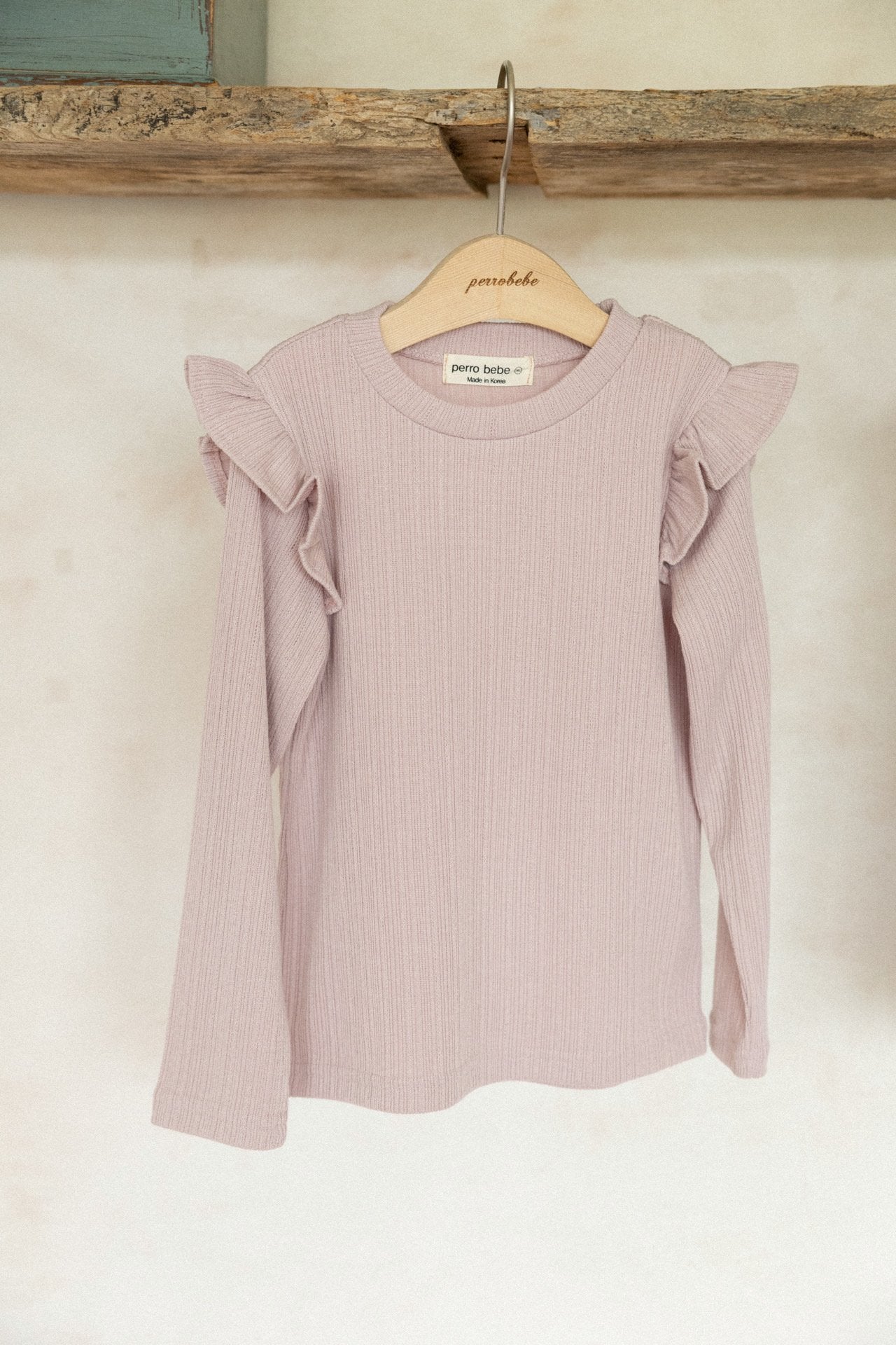 ［perrobebe］Heather wing tee