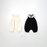 ［bebenine］Noir mellow frill suit