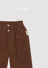 ［valubebe］Button plain chino pants