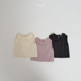 ［LINDO］Frill sleeveless tee