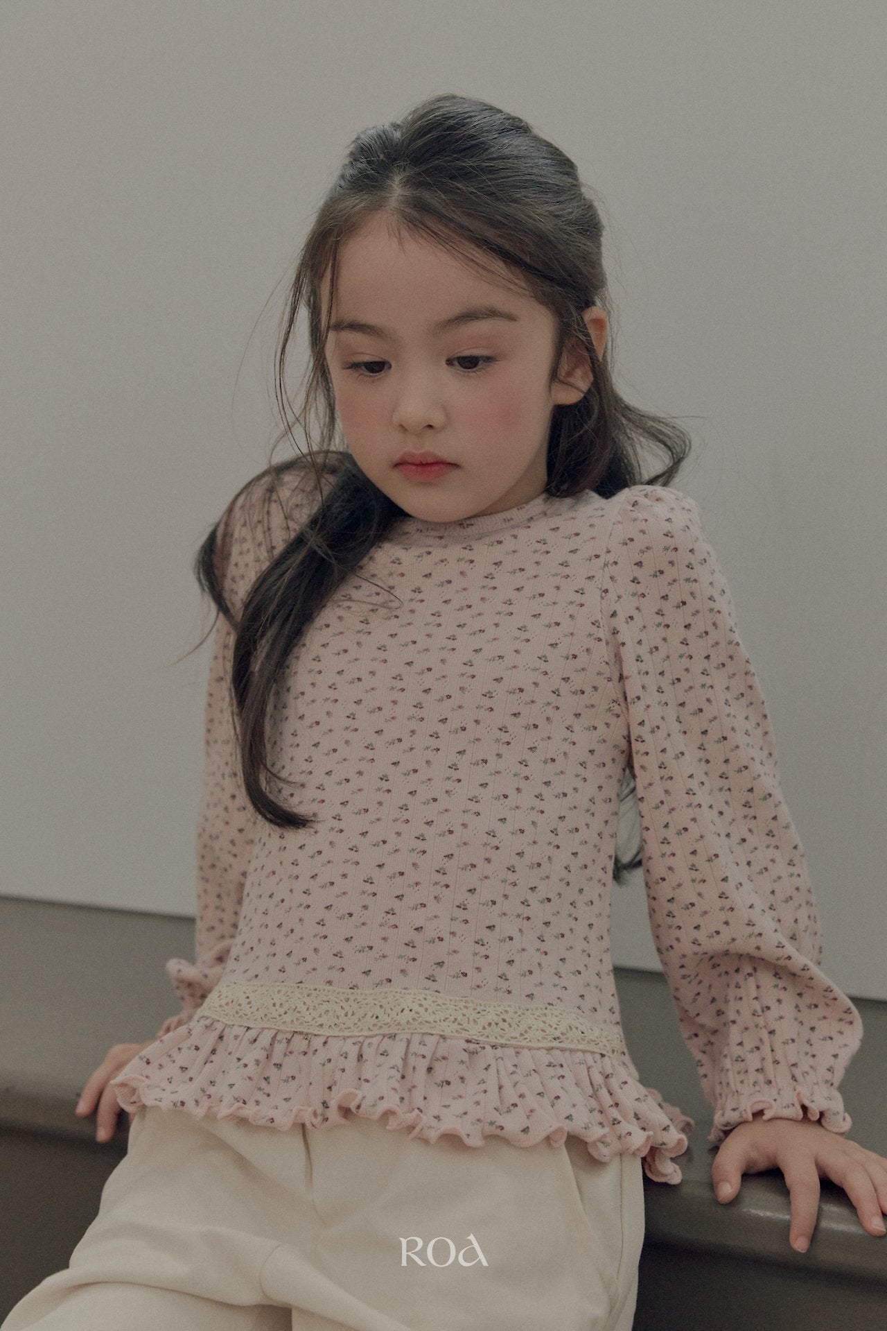 ［ROA］Lily Intarsia Tee