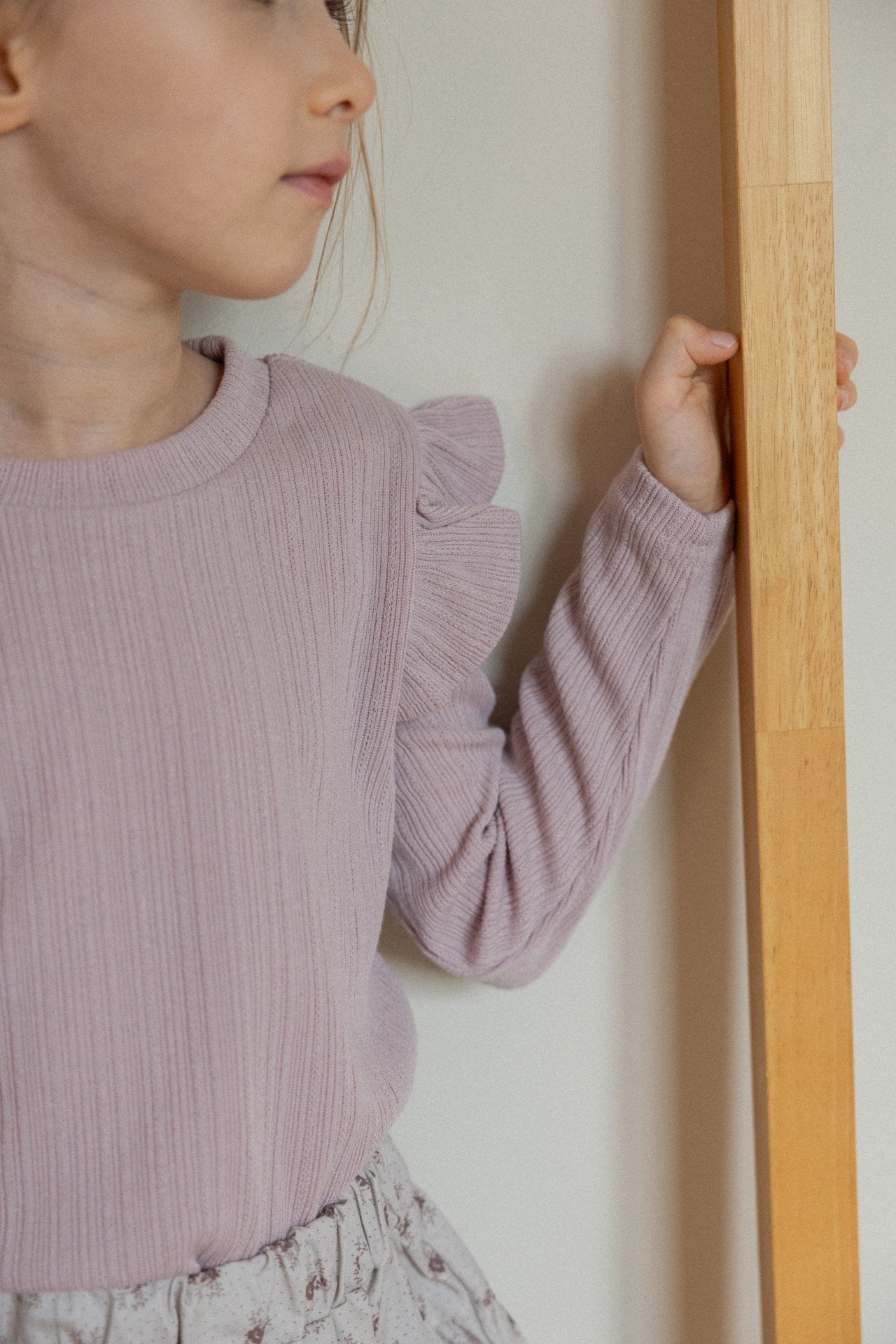 ［perrobebe］Heather wing tee