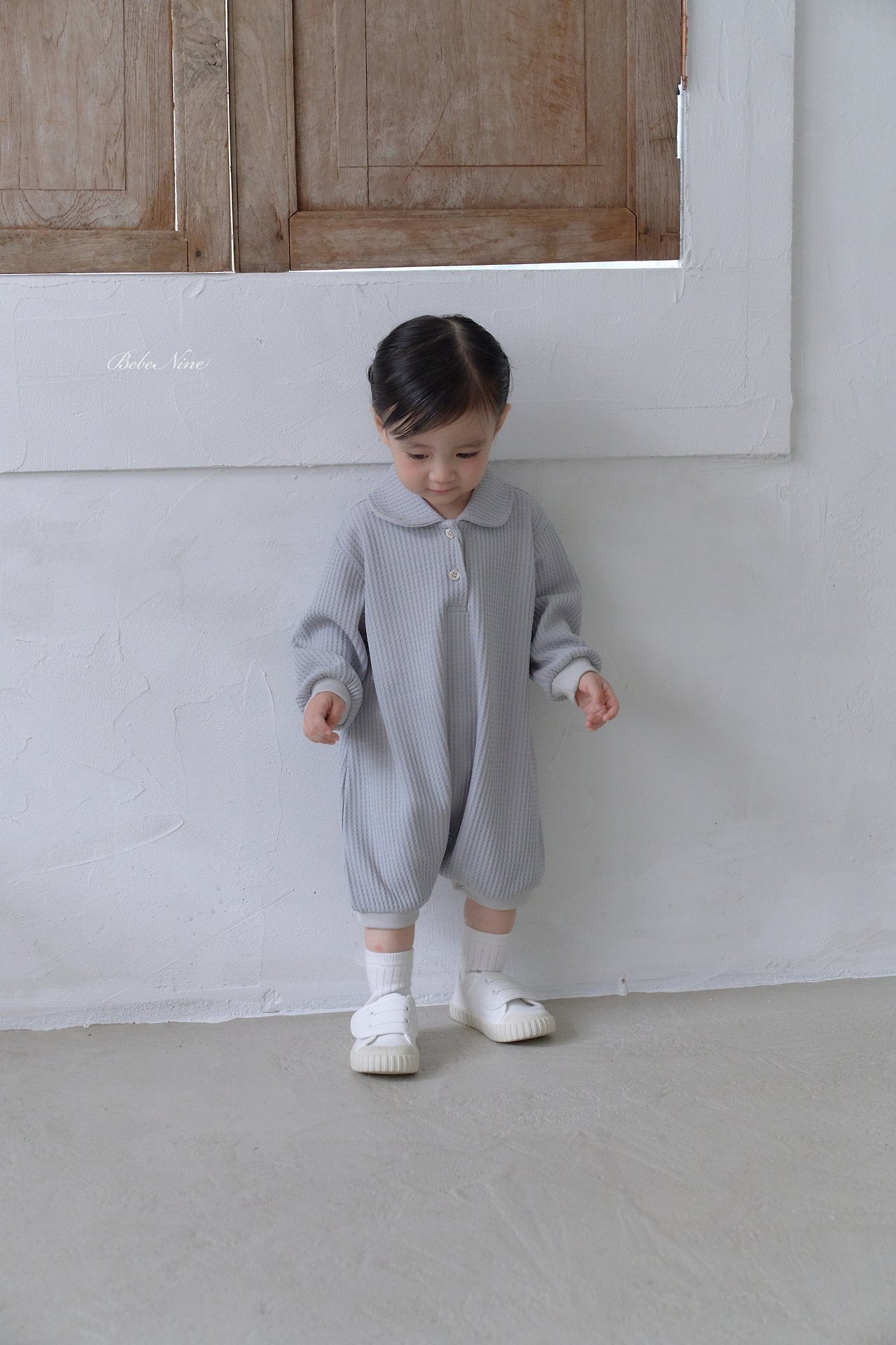 ［bebenine］Monaka Collar Suit