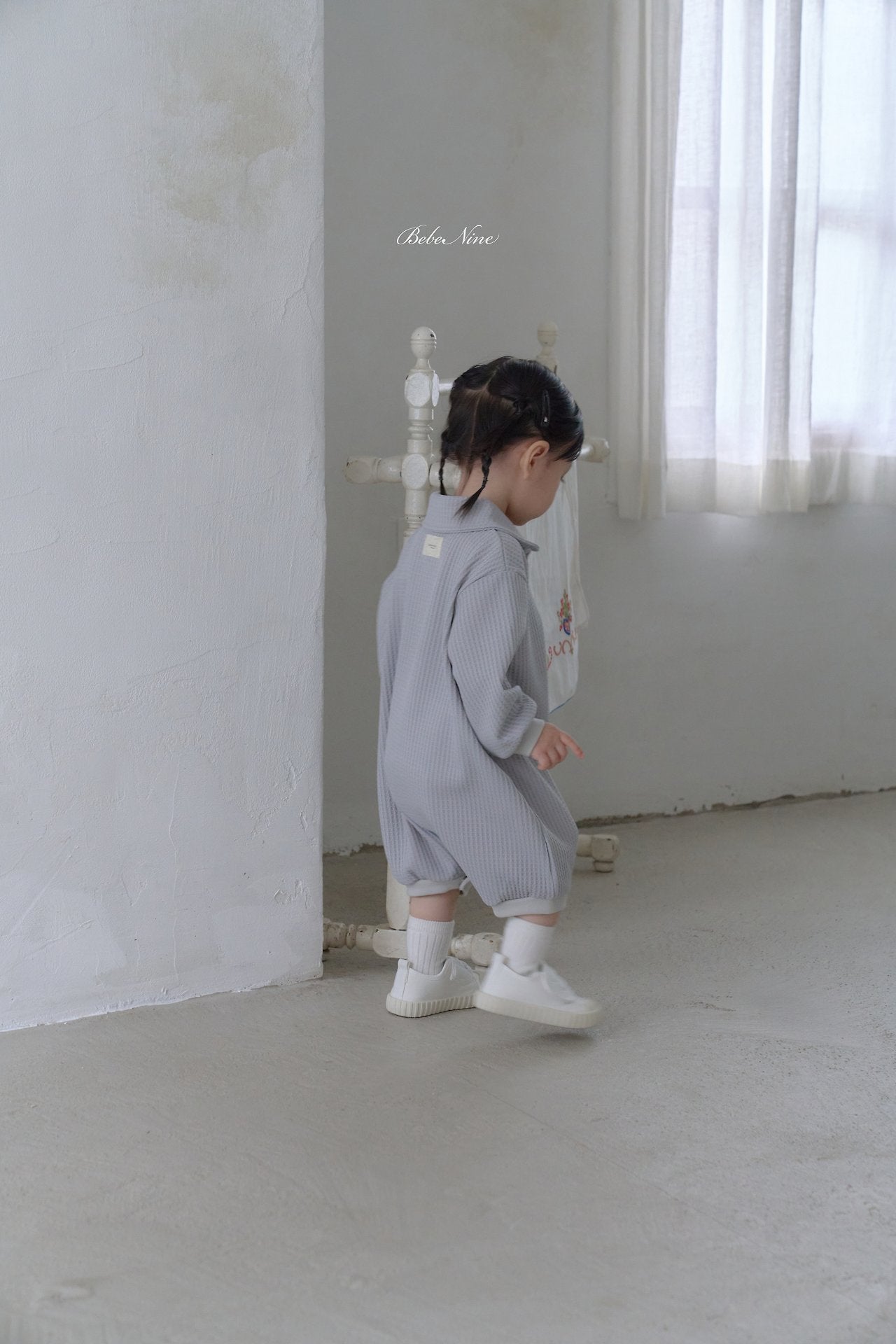 ［bebenine］Monaka Collar Suit