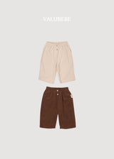 ［valubebe］Button plain chino pants