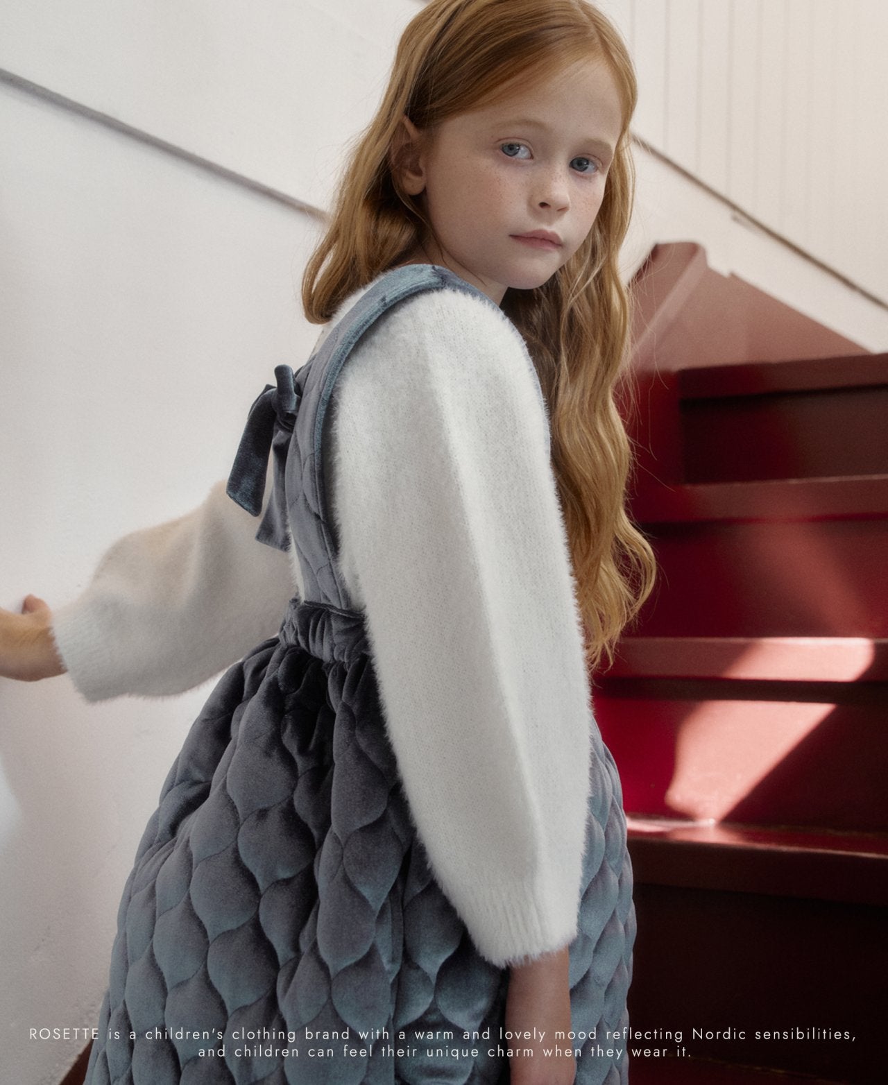 ［ROSETTE］Bunny round knit